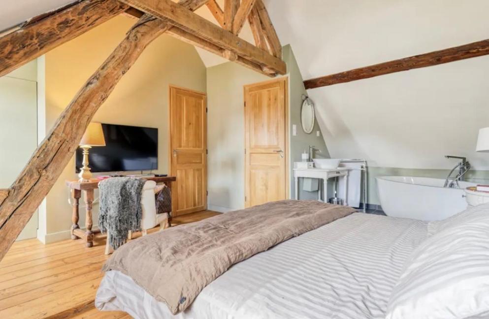 Maison De Charme Beaumont, Proche Deauville المظهر الخارجي الصورة